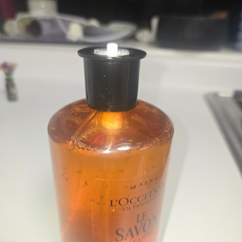 L'Occitane Lavender Liquid Hand Soap 16.9 oz 500 mL New Unused Broken Pump - Picture 6 of 7